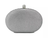 Gia Elegant Evening Purse: Silver - Rosenix