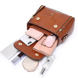 Aries Vegan Leather Purse: Brown - Rosenix